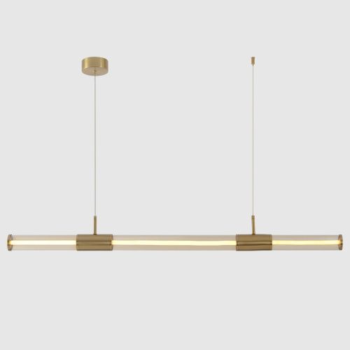 Светильник подвесной Crystal Lux Lineup (Линеуп) LINEUP SP24W LED BRASS