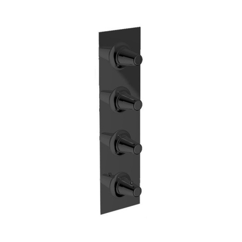 Смеситель Cisal Vita VI01V30040 встраиваемый черный матовый