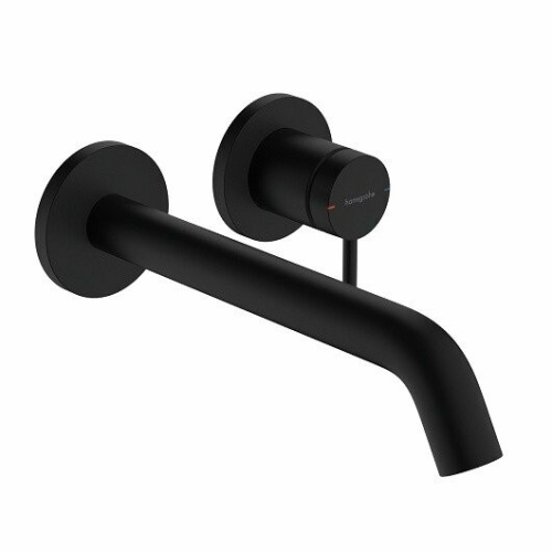 Смеситель Hansgrohe Tecturis S 73351670 настенный встраиваемый черный матовый