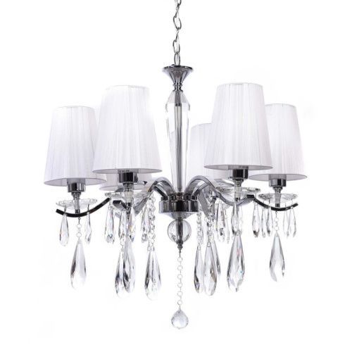 Люстра подвесная Lumina Deco Alessia (Алессиа) LDP 1726-6 CHR