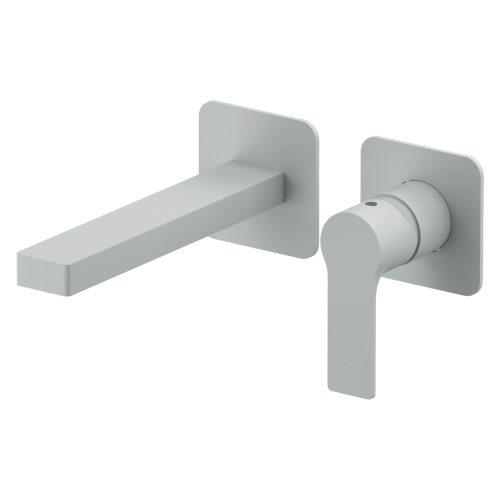 Смеситель для раковины Mariani Kali B37565KLP встраиваемый в стену белый