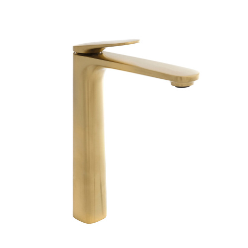 Смеситель Clever VELVET 61953 на столешницу золото брашированное