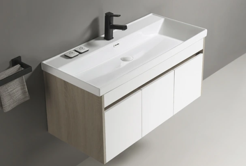 Раковина Gid Integrado 101 см 5510s (71165) встраиваемая цвет белый