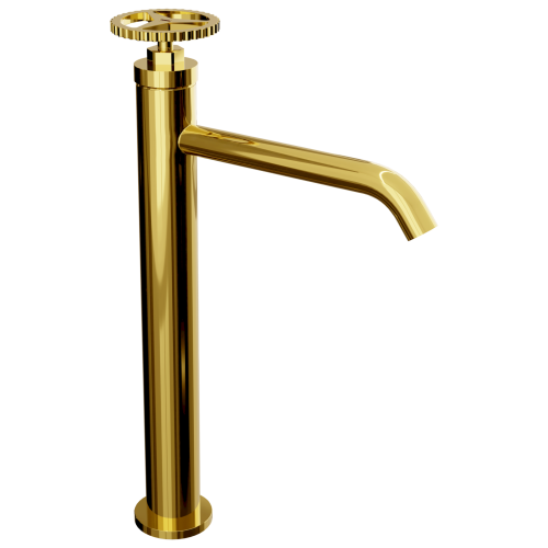 Смеситель Remer Chrono CH11LXLDO на раковину золото