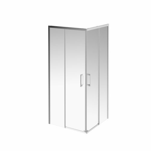 Душевой уголок Kerama Marazzi VETRO VE.90.SSD.CR 89х89 стекло прозрачное профиль хром без поддона