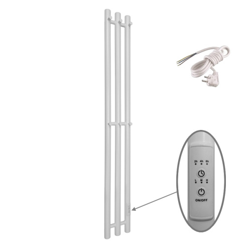 Полотенцесушитель Маргроид Inaro Inaro-12012-1049-9016L 15х120 электрический белый матовый