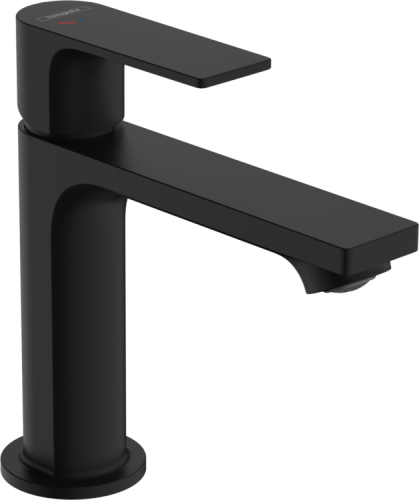 Смеситель Hansgrohe Rebris E 72589670 на раковину/столешницу черный матовый