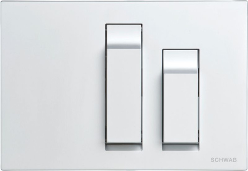 Клавиша смыва механическая Schwab Vivo 634678 цвет хром глянцевый