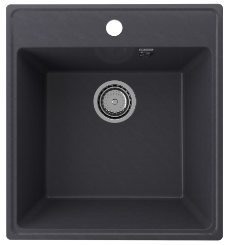 Кухонная мойка Ulgran Quartz Forte 460-08 46х50 цвет космос