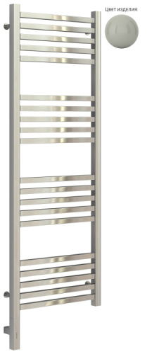 Полотенцесушитель Сунержа Модус 3.0 7038-5700-1240 43х132 электрический серый