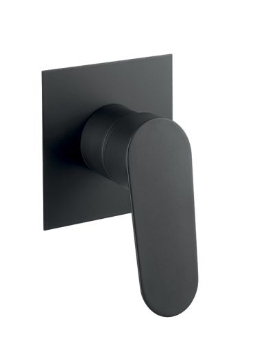 Смеситель для ванны и душа Fiore 81NN7515 встраиваемый в стену черный