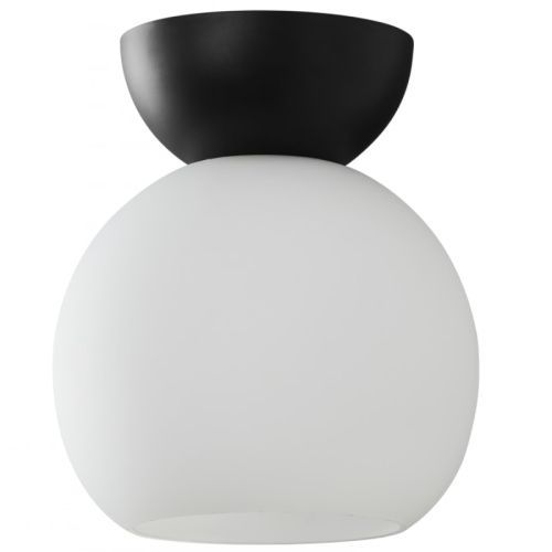 Светильник потолочный iLamp Mono (Моно) C6079-1 BK+WH