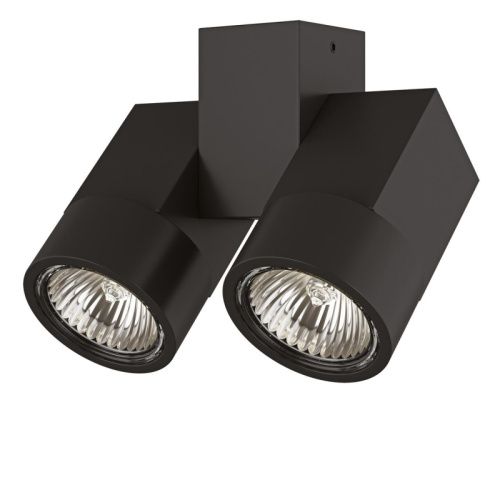 Светильник накладной Lightstar Illumo X2 Nero (Иллумо КС2 Неро) 51037