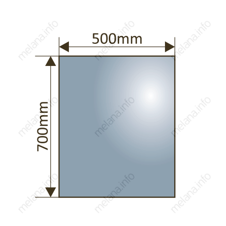 Зеркало в ванную Melana MLN-LED052-1  50х70 - фото 3