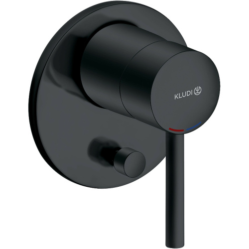 Смеситель Kludi BOZZ 387163976 встраиваемый черный матовый без термостата