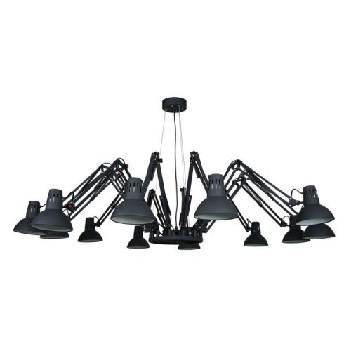 Люстра подвесная Arte Lamp RAGNO (РАГНО) A2043SP-12BK