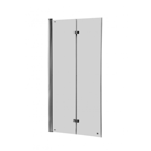 Душевая шторка на ванну Roca CAPITAL 7.M411.1.512.M 115x140 стекло прозрачное профиль хром
