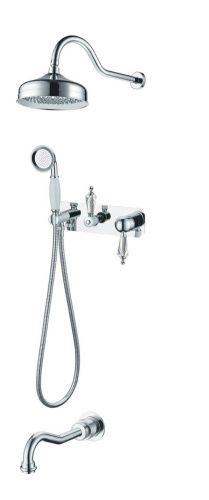 Душевая система Boheme Brilante Ripresa 348 встраиваемая цвет хром