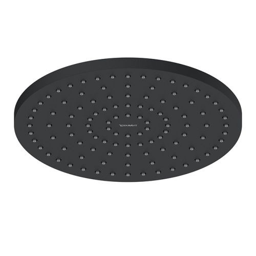 Верхний душ Duravit Showers UV0660018046 черный матовый