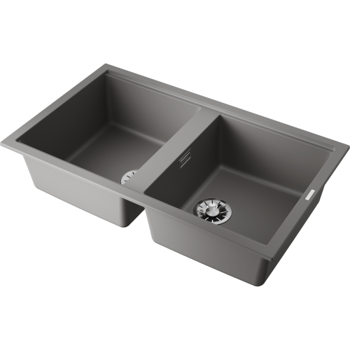 Кухонная мойка Omoikiri Kitagawa 86-2 4993491 86х51 цвет серый