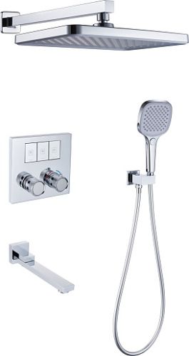 Душевая система ALMAes Nemi TVZ-8810 встраиваемая цвет хром