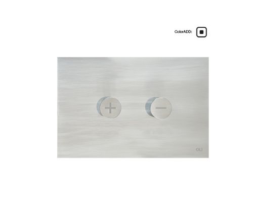 Клавиша смыва пневматическая Oli TRUMPET 46198 цвет хром матовый