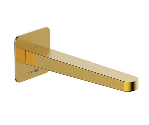 Излив Wasserkraft Schunter 8200 A308 встраиваемый в стену золото