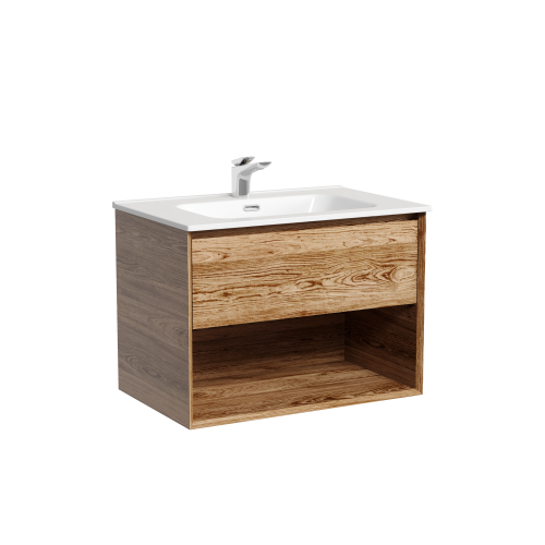 Тумба под раковину Sancos Marmi 1.0 MR1.070ECH 69х45х52 подвесная цвет дуб чарльстон
