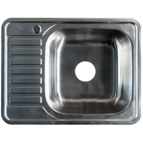 Кухонная мойка IDDIS Basic BAS65SRi77 65х50 цвет хром поверхность глянцевая