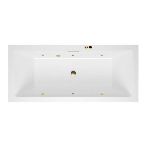 Ванна акриловая гидромассажная Excellent HEAVEN WAEX.HEV16S.SOFT.GL 160х75 пристенная прямоугольная с каркасом