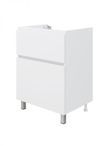 Тумба под раковину Teymi Laina T60817 60х46х50 напольная цвет белый матовый