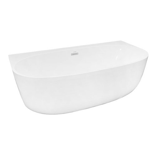 Ванна акриловая Azario STANFORD AZ-6727 17085 85х170 пристенная овальная Ванна акриловая Azario STANFORD AZ-6727 17085 85х170 пристенная овальная