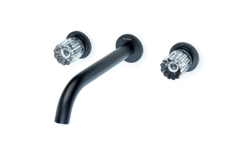 Смеситель Boheme Elegante 152-2-B-EL встраиваемый черный