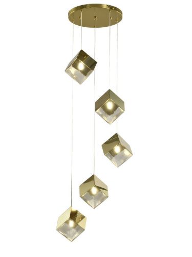 Люстра подвесная Zortes Ice Cube (Ице Цубе) ZRS.1005.05