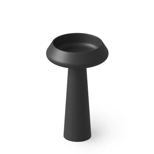 Раковина керамическая Dea Design Pedestal Basin DD2046 545 16 50х50 напольная цвет черный без отверстий под смеситель