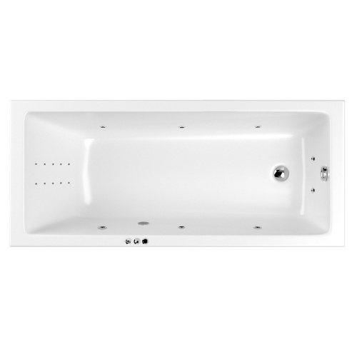 Ванна гидромассажная Whitecross WAVE 0111.170070.100.SMARTNANO.CR 170х70  прямоугольная