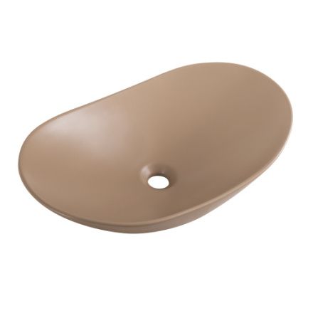 Раковина BelBagno 36 см BB1404-H316 накладная цвет бежевый матовый