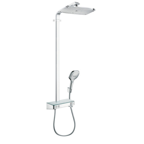 Душевая стойка Hansgrohe Raindance 27288000 настенная цвет хром с термостатом