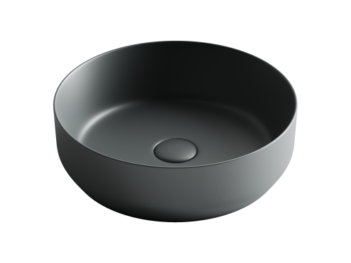 Раковина Ceramica Nova ELEMENT 39 см CN6022MDH накладная цвет темный антрацит матовый