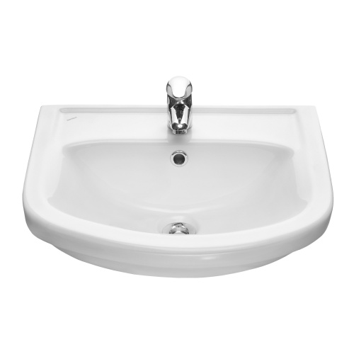 Раковина из санфаянса Aquaton 131201S0011B0 52х44 накладная цвет белый