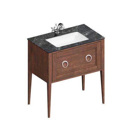 Тумба под раковину Kerama Marazzi PLAZA PL.CN.80.1\NUT.M 80х47х84 напольная цвет коричневый