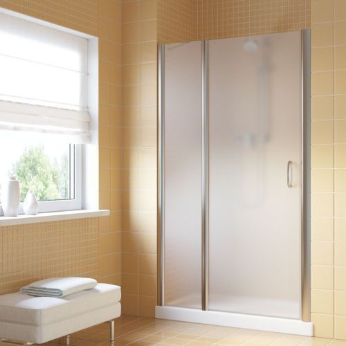 Душевая дверь Vegas-Glass EP-F-1 LUX EP-F-1 LUX 135 8 10 L 135х200 стекло матовое профиль хром глянцевый