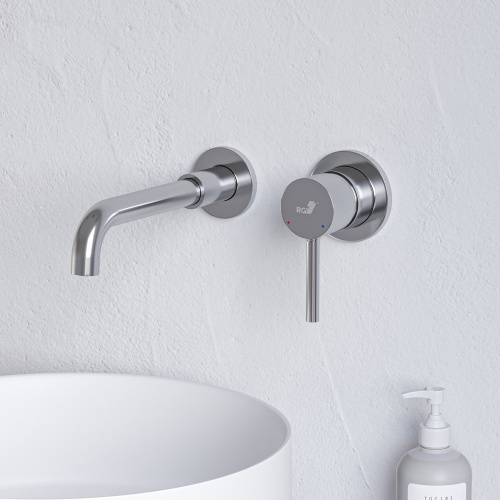 Смеситель RGW Shower Panels 51140547-01 встраиваемый в стену хром
