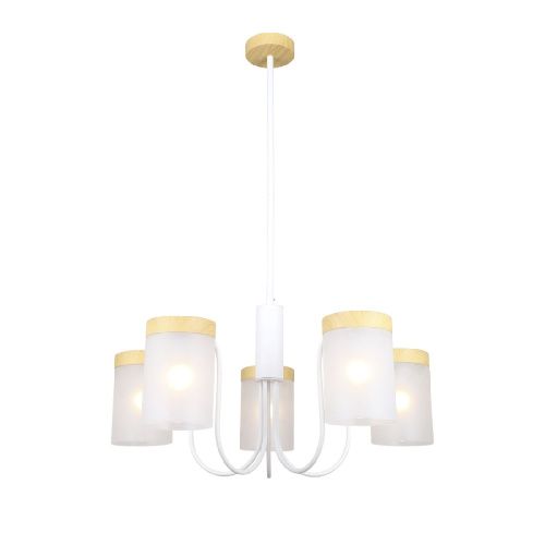 Люстра на штанге Escada Harmony (Хармоны) 1172/5P White