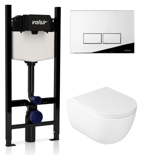 Комплект унитаз с инсталляцией Valsir KIT VSCR 7334 Std P3