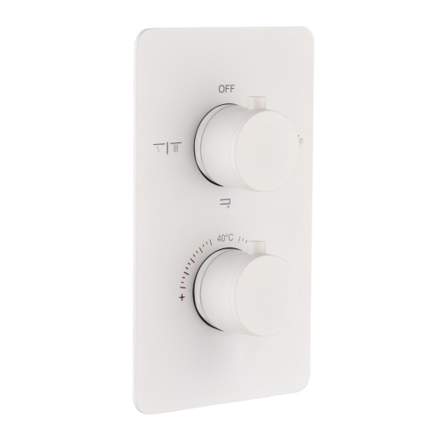 Смеситель для душа Boheme Cell 134-3-MW встраиваемый белый матовый