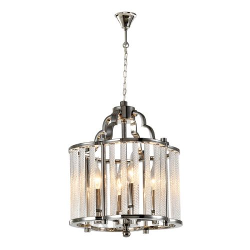 Люстра подвесная iLamp Qeens (Кеенс) P9501-4 NIC