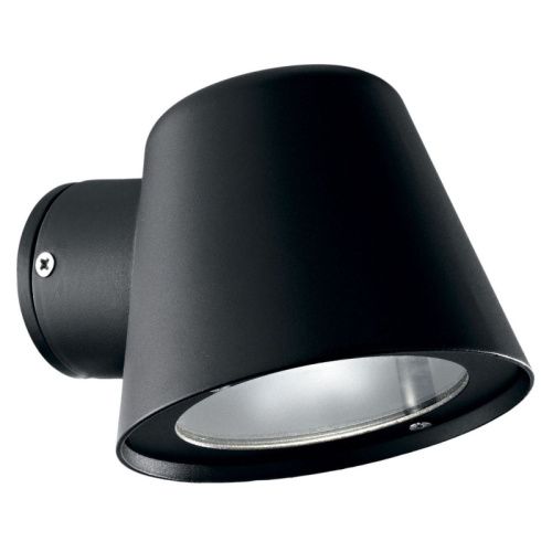 Уличный настенный светильник Ideal lux Gas (Гас) Gas AP1 Nero