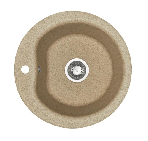 Мойка кухонная Aquaton Мида 1A712732MD220 51х51 цвет песочный
