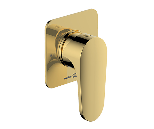 Смеситель для душа WasserKRAFT Neckar 2100 2151 встраиваемый золото